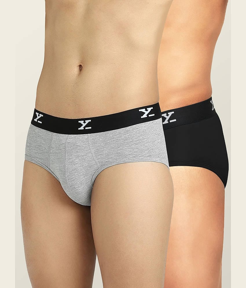 XYXX Pack of 2 Modal Briefs For Men's ( Multicolor )