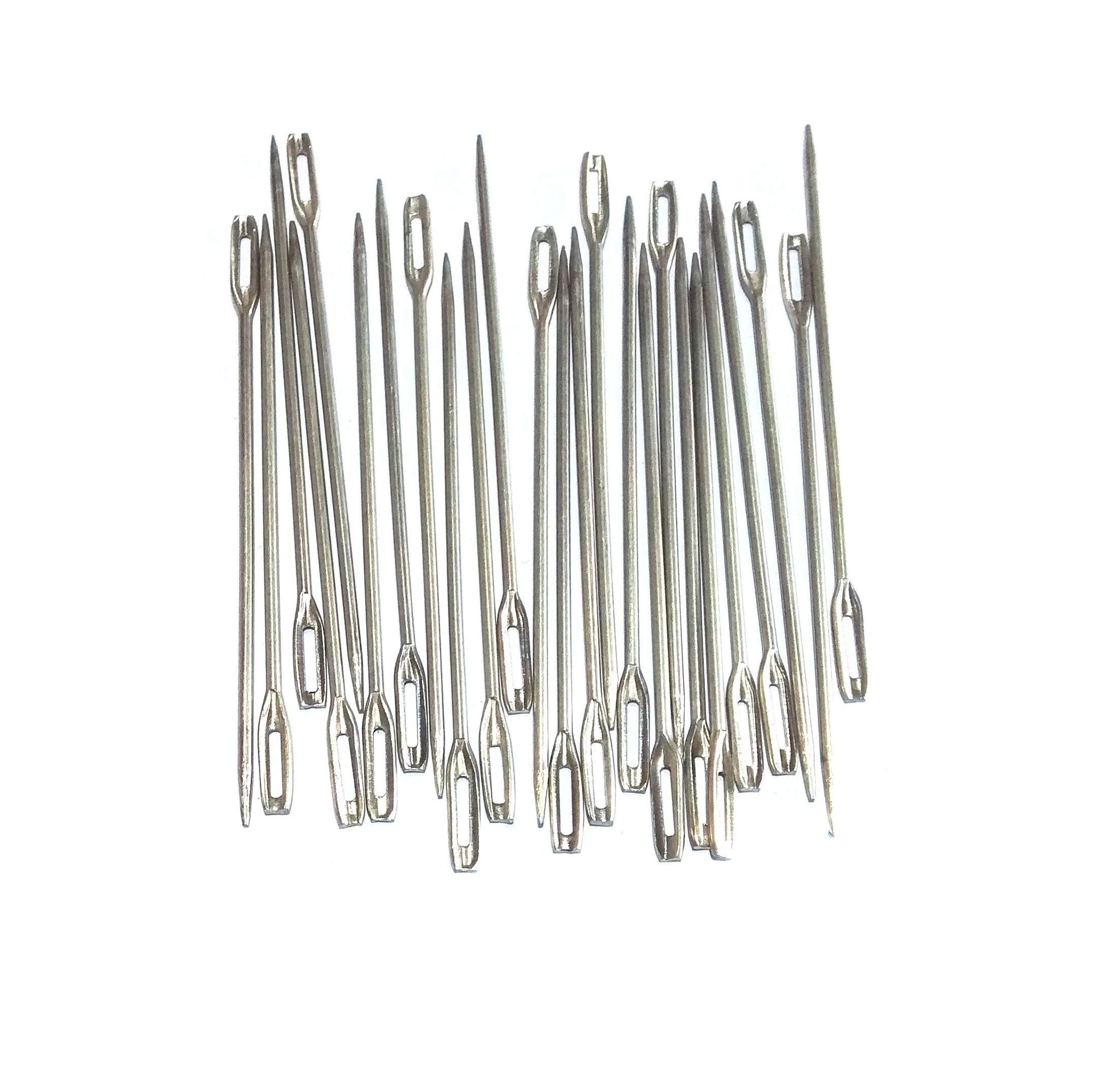 Nawani 20 Pic Bag Needles Non Stain Hand Needles Stitching, Size 14 cm.