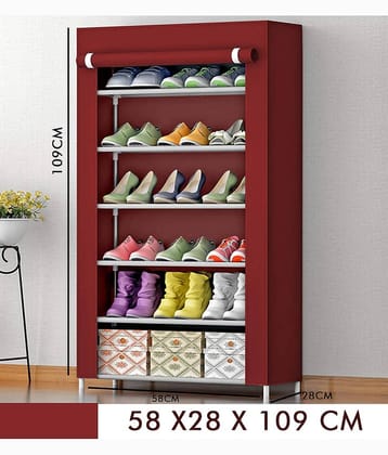 52dealz Aluminium More Than 5 Tier Shoe Rack