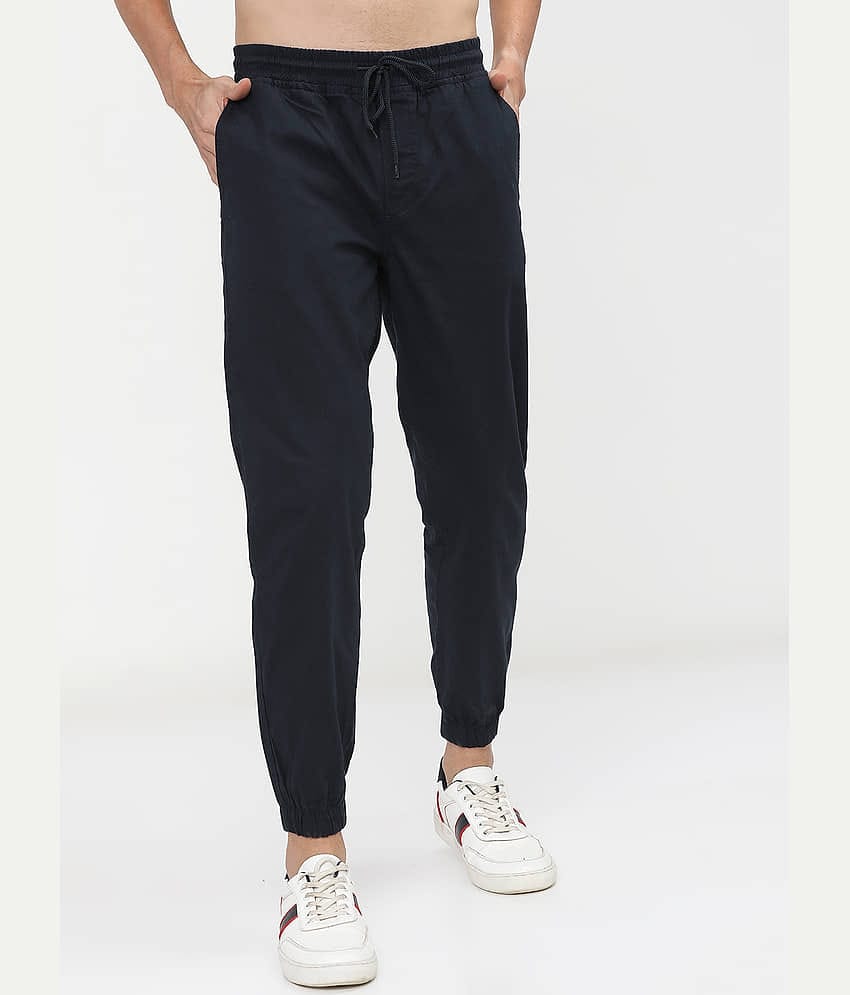 Highlander Slim Flat Men's Joggers - Blue ( Pack of 1 )