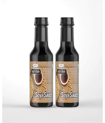 AGRI CLUB Dark Soya Sauce 400 g Pack of 2