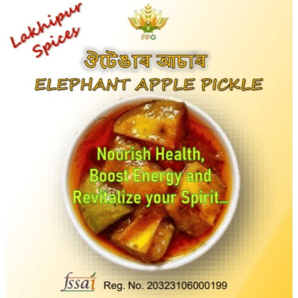 Elephant Apple Pickle - 100 gm - 100 gm - 1 Pack