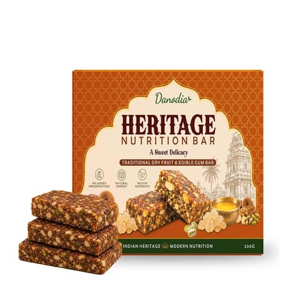 Danodia Foods Heritage Nutritional Bar, 250 gm