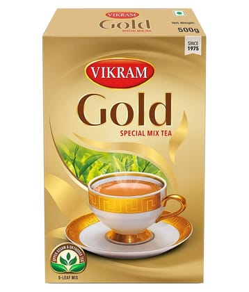 VIKRAM Assam Tea Loose Leaf Gold Special  500 gm Pack of 2