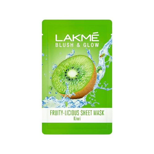 Lakme Sheet Mask Bag Fruity licious Kiwi 20ml