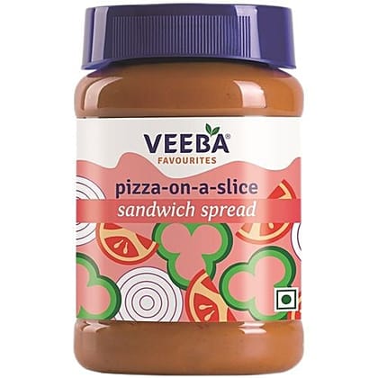 VEEBA Sandwich Spread - Pizza On A Slice, 280 g VEEBA Sandwich Spread - Pizza On A Slice, 280 g