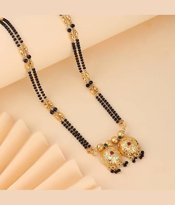 Bhagya Lakshmi Golden Mangalsutra ( Pack of 1 )