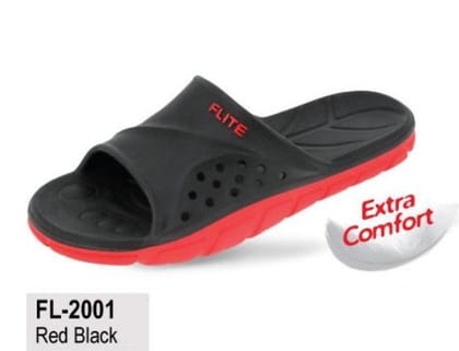Flite FL2001 Red Black G No 9 Mens Slides