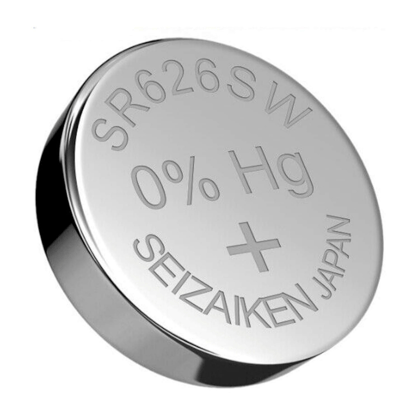 SR626SW 377 Seizaiken Silver Oxide Battery, 1 Battery