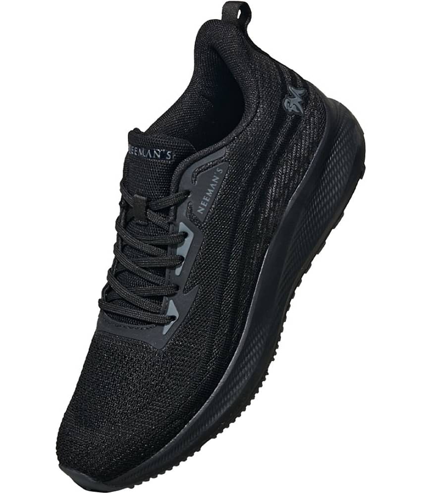 Neeman's Dhashing Walker Black Men's Lifestyle Shoes