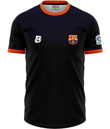 BODYSPORTS.CO Navy Blue Barcelona Football Jersey\n