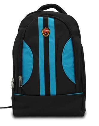 JB Large 34 L Backpack Vector Travel Bag (Blue)