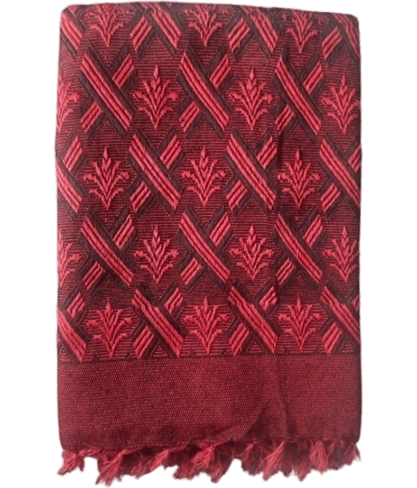 NISSI Single Poly Cotton Floral Blanket