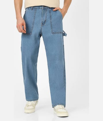 Urbano Fashion Relaxed Basic Men's Jeans - Dark Blue ( Pack of 1 )