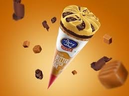 Dairy Day Senior Butterscotch Cone Ice Cream Rich & Creamy 120 MILLI_LITRE