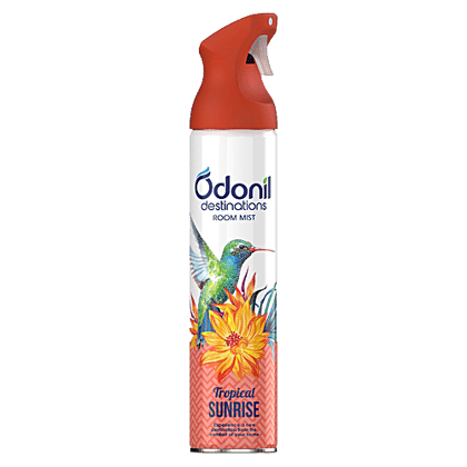 Odonil Destinations Room Mist - Tropical Sunrise, Premium Fragrance, 240 ml