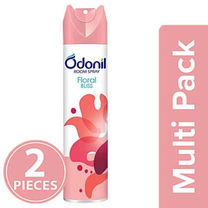 Odonil Room Air Freshener Spray - Floral Bliss, 2 x 220 ml Multipack