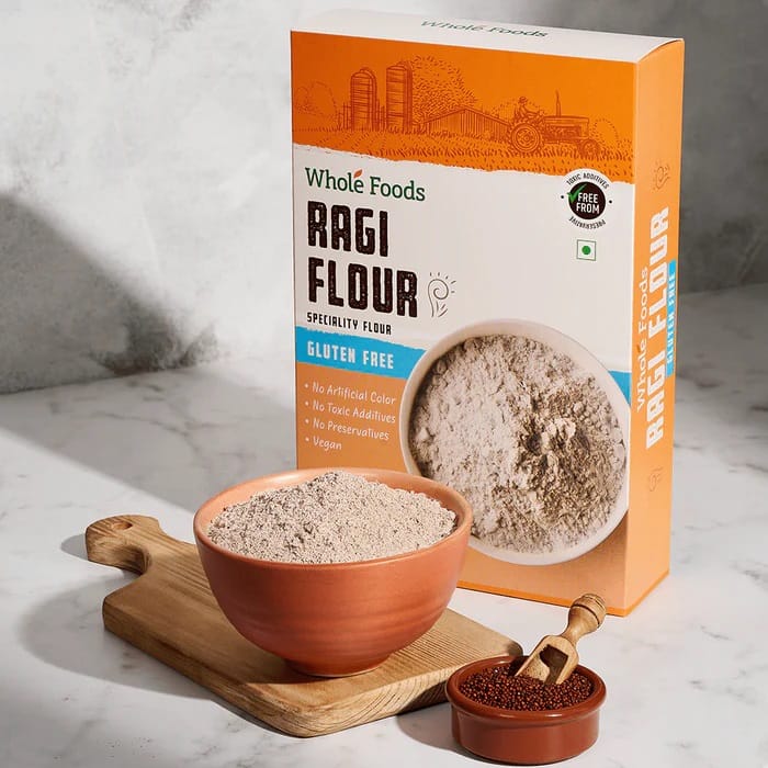 Whole Foods Gluten Free | Ragi Flour | 1Kg