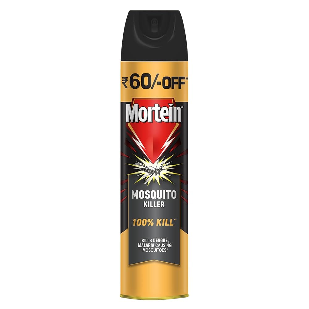 Mortein Flying Insect Killer - Mosquito & Fly Killer Spray, Instant Kill, Fresh fragrance - 400 ml | 100% Kill Guarantee