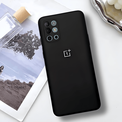 Black Camera Original Silicone Case for Oneplus 9R