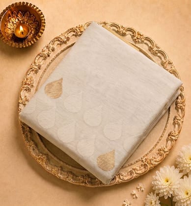 Handloom Chanderi  Silk Cotton Saree