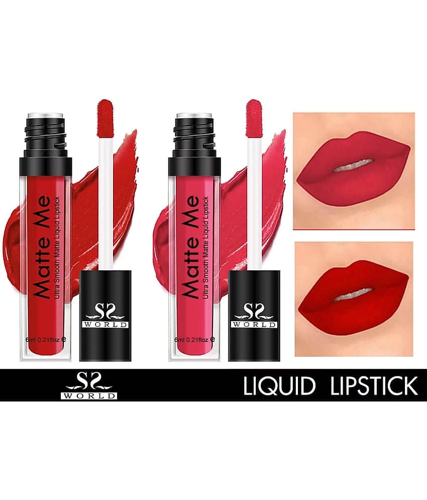 ssworld Pink Matte Lipstick 6