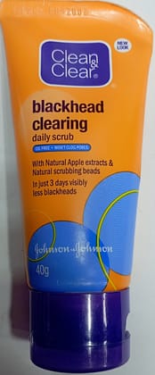 Clean & Clear blackhead clearing daily scrub 40g