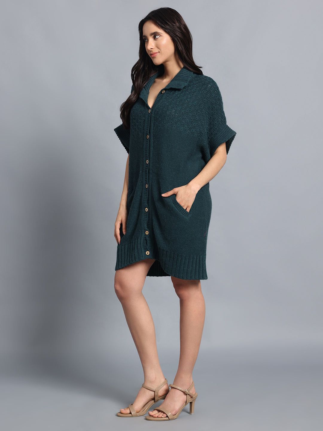 PUNK Green Dress for Women – Bold & Stylish for Every Occasion-S / Green