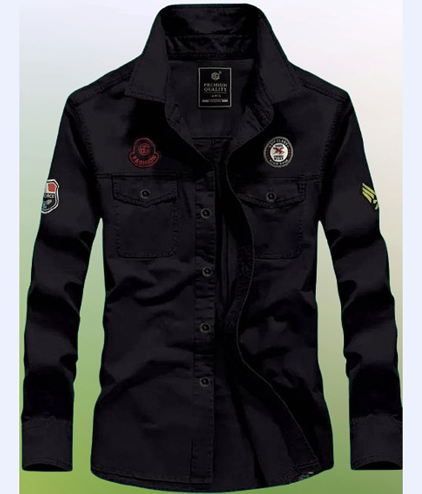 IQIVLI Cotton Blend Regular Fit Solids Full Sleeves Men's Casual Shirt - White ( Pack of 1 )