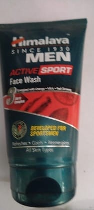 Himalaya Men Active sport Face wash 