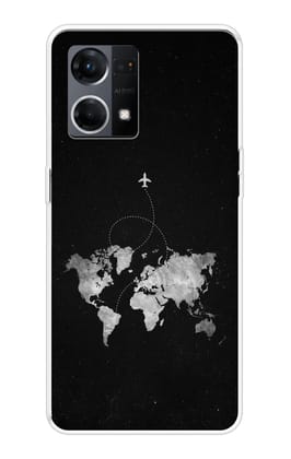 World Tour Soft Cover for Oppo F21 Pro