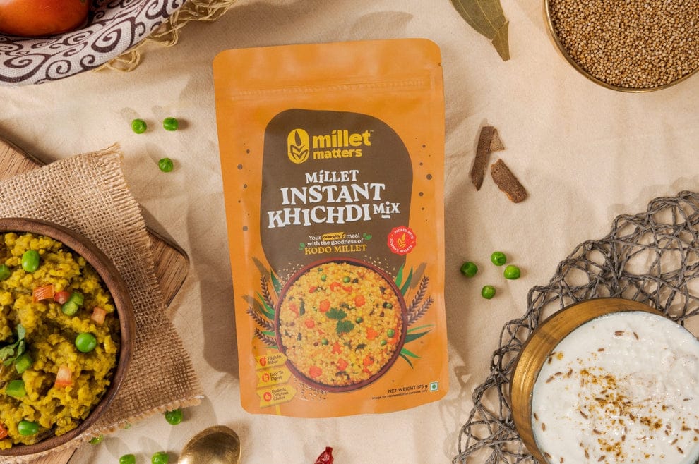 Millet Matters Instant Khichdi Mix Pack of 2 (175 g Each)