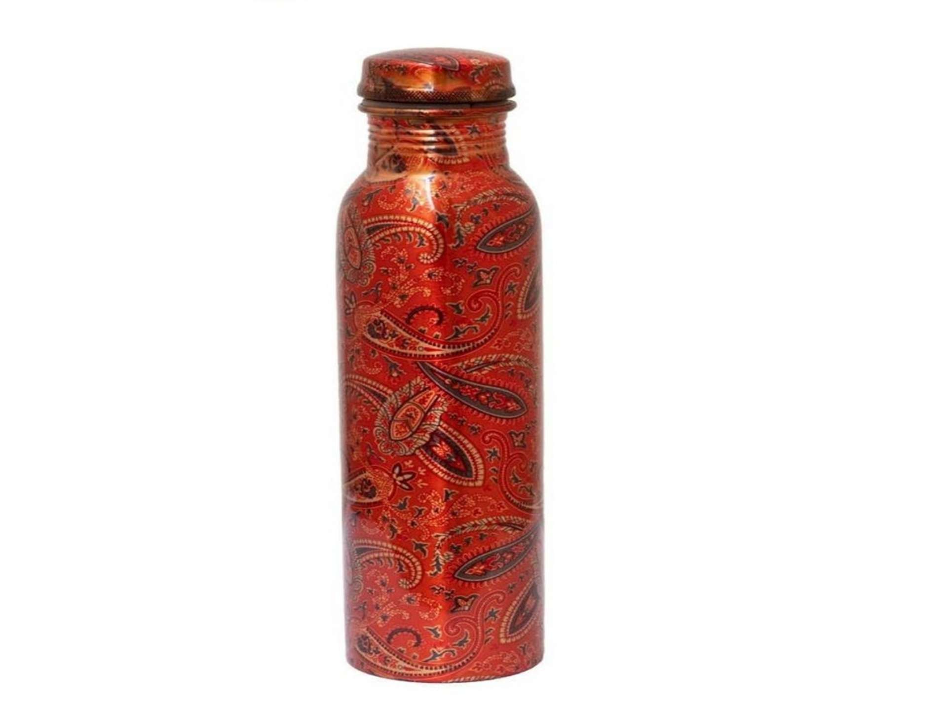 Imago Printed Copper Bottle 1L