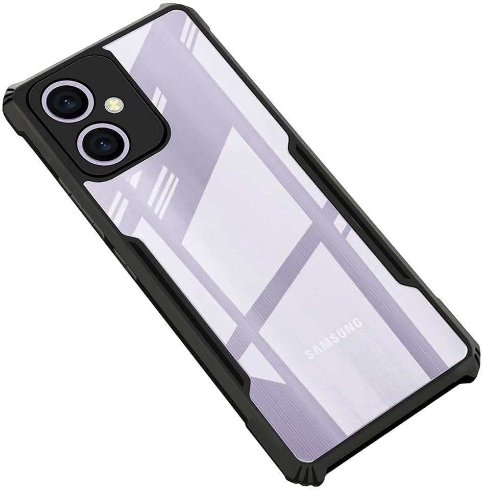 PLUGTECH Slim Shockproof Case | Matte Black Soft | Drop Protection | Precise Cutouts | Premium Mobile Cover for Samsung Galaxy A06