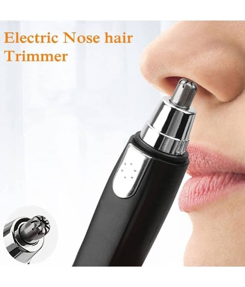 DHSMART Nose Trimmer Black Cordless Nose Trimmer With 30 minutes Runtime