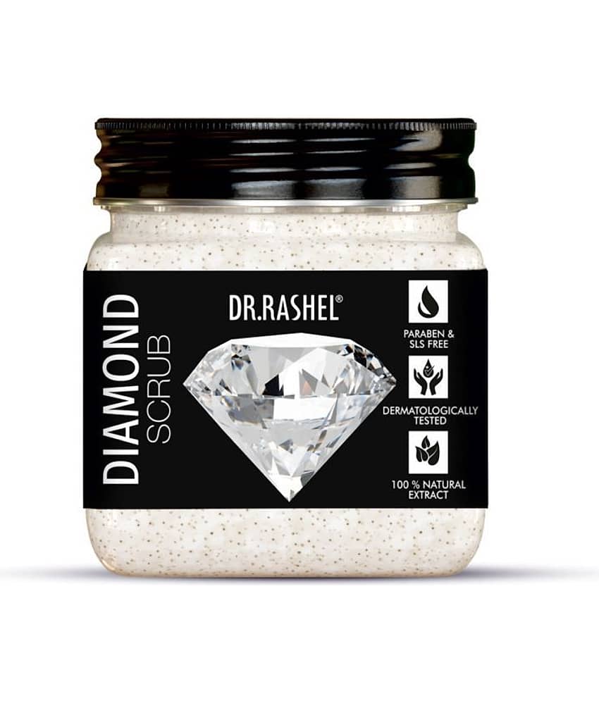 DR.RASHEL Diamond Scrub For Face and Body For MEN and WOMEN (380 ml, Pack of 1)
