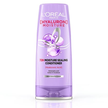 L'Oreal Paris Moisture Sealing Conditioner, With Hyaluronic Acid, For Dry & Dehydrated Hair, Adds Shine & Bounce, 72H, 71.5Ml L'Oreal Paris Moisture Sealing Conditioner, With Hyaluronic Acid, For Dry & Dehydrated Hair, Adds Shine & Bounce, 72H, 71.5Ml