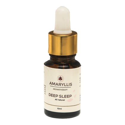 Amaryllis Deep Sleep Therapeutic Oil Blend (10ml) | Chamomile, Neroli & Marjoram | Insomnia Relief Formula