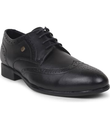 Liberty - Black Men's Brogue Formal Shoes