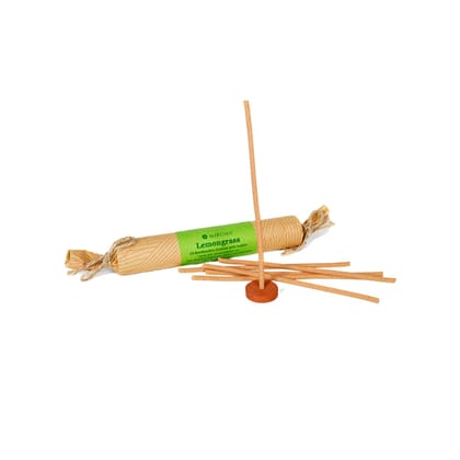 Bambooless Incense with Holder - Lemongrass