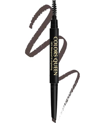 Colors Queen  Brow Master Eyebrow Definer Pencil Brow Eyes Brown 2 g
