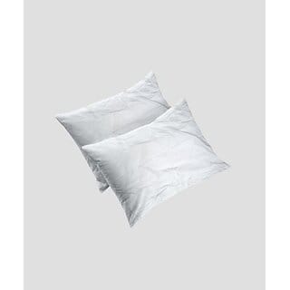 Todani Jems Plain Pillows Cover (Pack Of 2, 66.04 Cm*50.8 Cm, White)