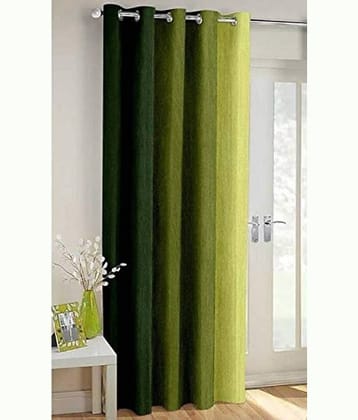 Sai Arpan Abstract Printed Semi-Transparent Eyelet Curtain 7 ft ( Pack of 1 ) - Multicolor
