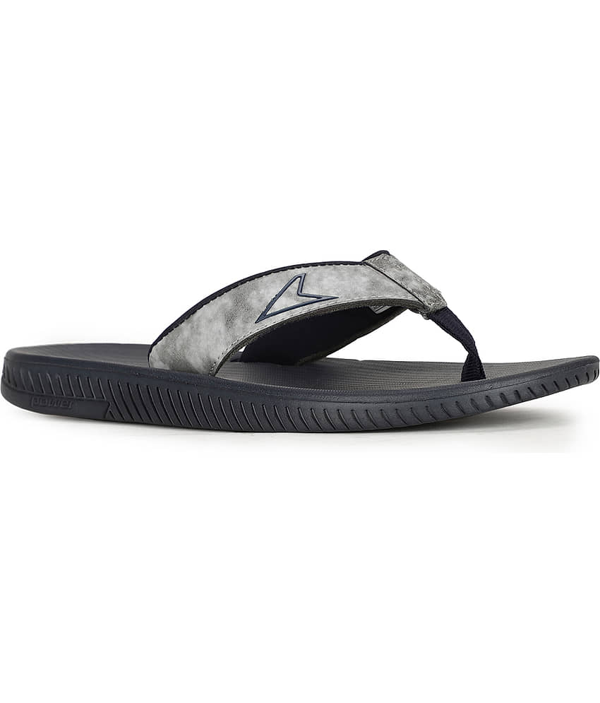Power Black Men's Thong Flip Flop