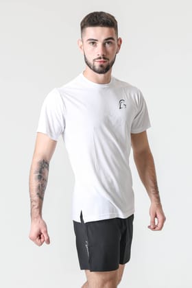 Kryjer X NTC Essential Range Half T-Shirt - White-L