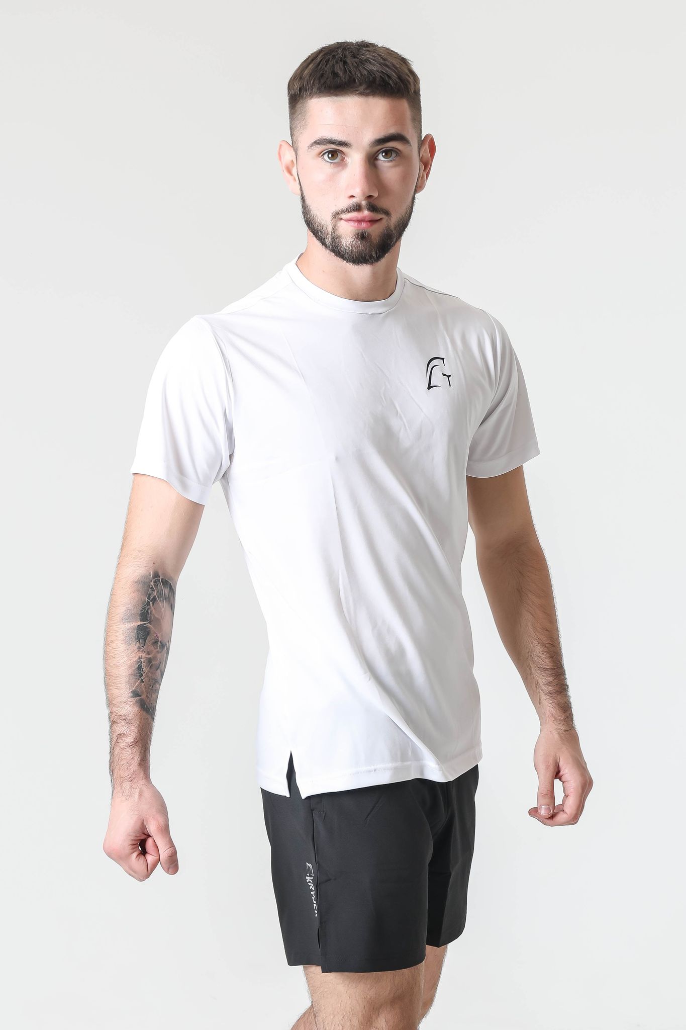 Kryjer X NTC Essential Range Half T-Shirt - White-L
