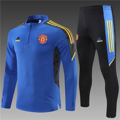 Manchester United Blue Training Suit 21 22 Season-S