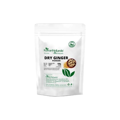 Kanan Naturale Dry Ginger Powder 200 gm ( 100 gm x 2 Packs )  by Kerala Naturals