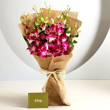 Garden Of Dreams 6 Orchids Bouquet