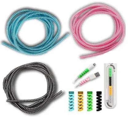 Spiral Multicolor (3 pcs) ,Cable Protector